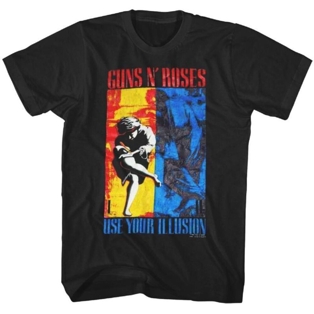 Guns N' Roses - Guns N' Roses - 1991 Use Your Illusion T-Shirt - 3XL Black